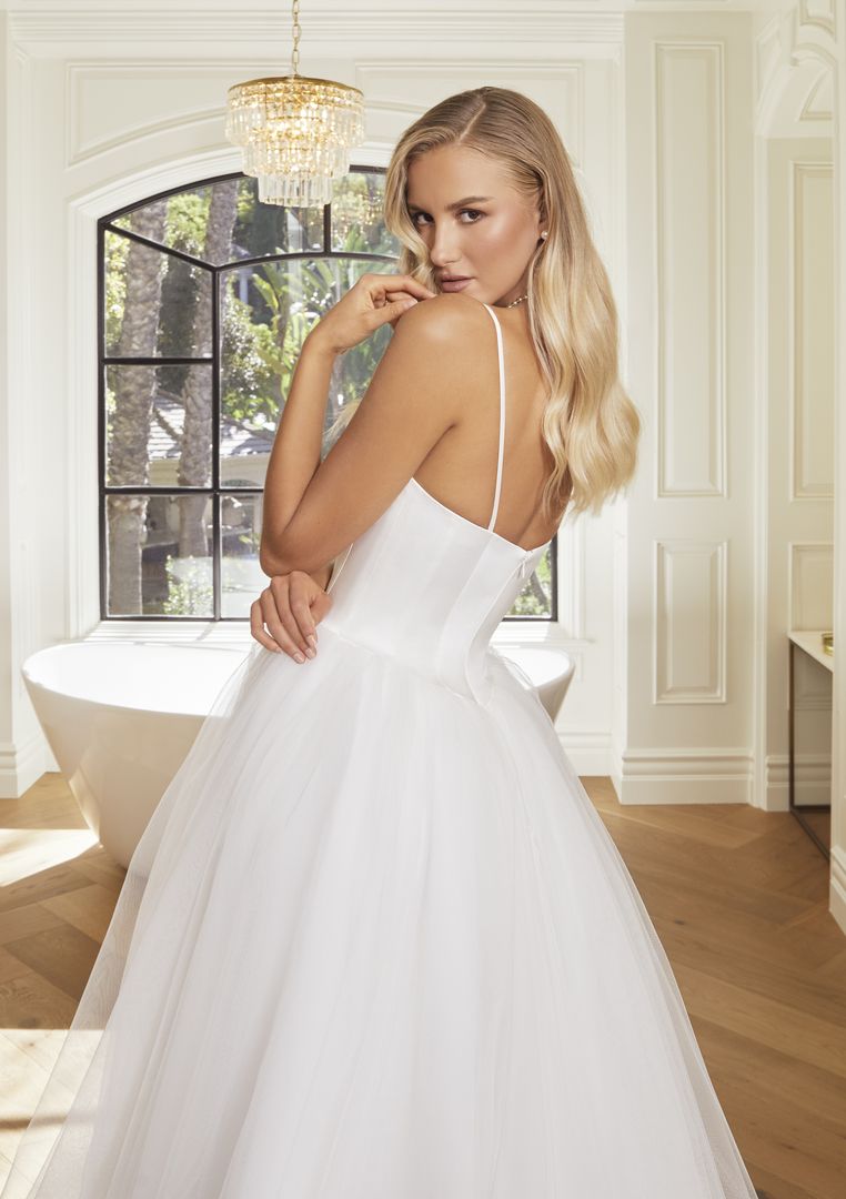 Casablanca Bridal 2567 Hepburn Wedding Dress