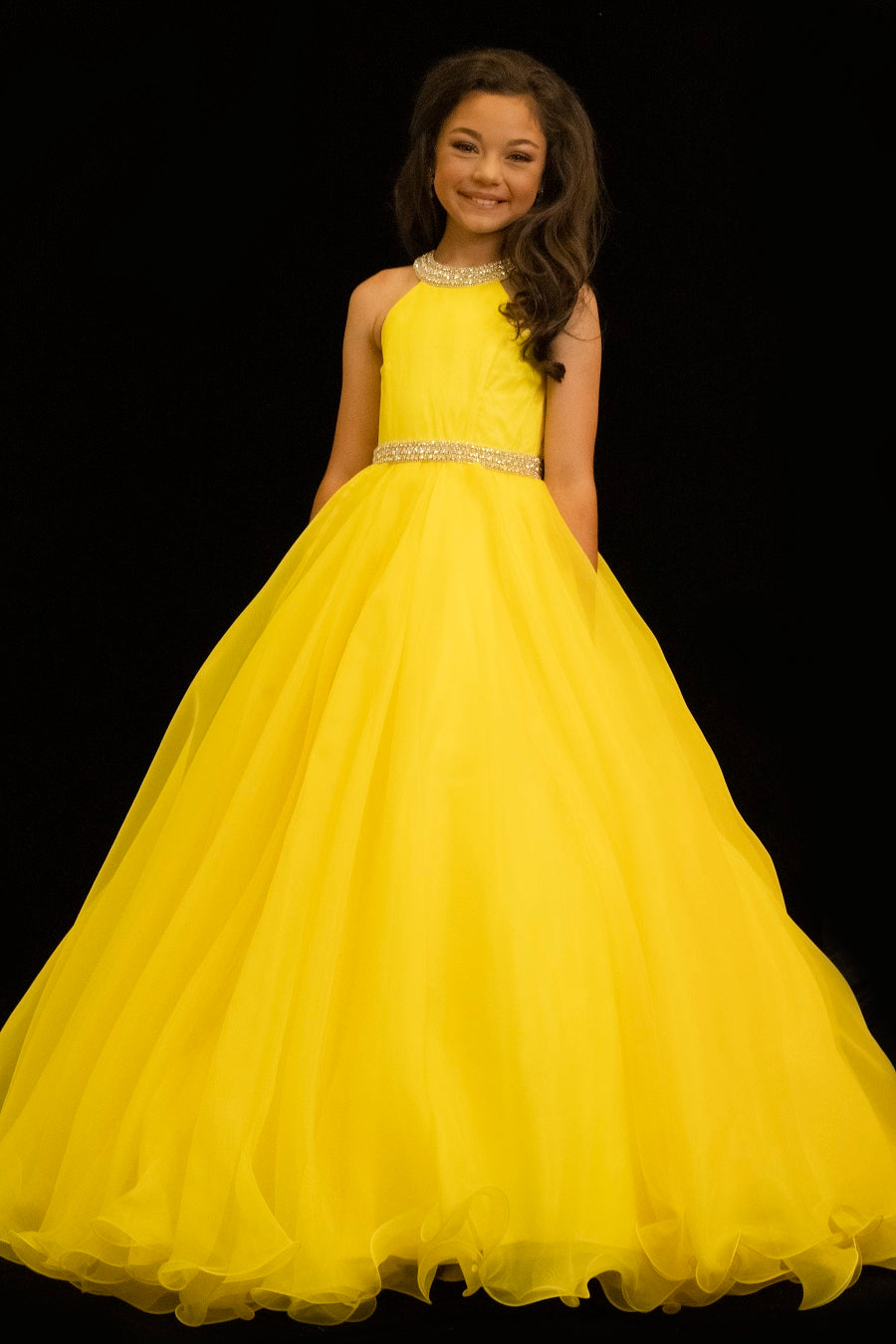 Sugar Kayne C114 Girls Pageant Dress Ball Gown