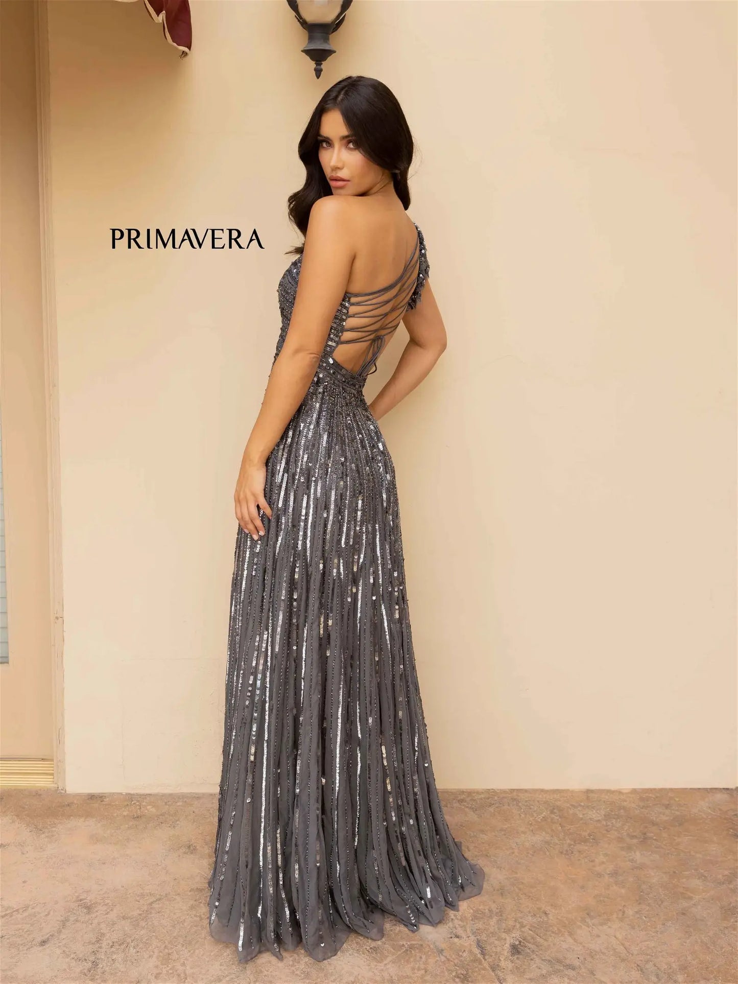 Primavera Couture 12009 Prom Dress Long Beaded Gown