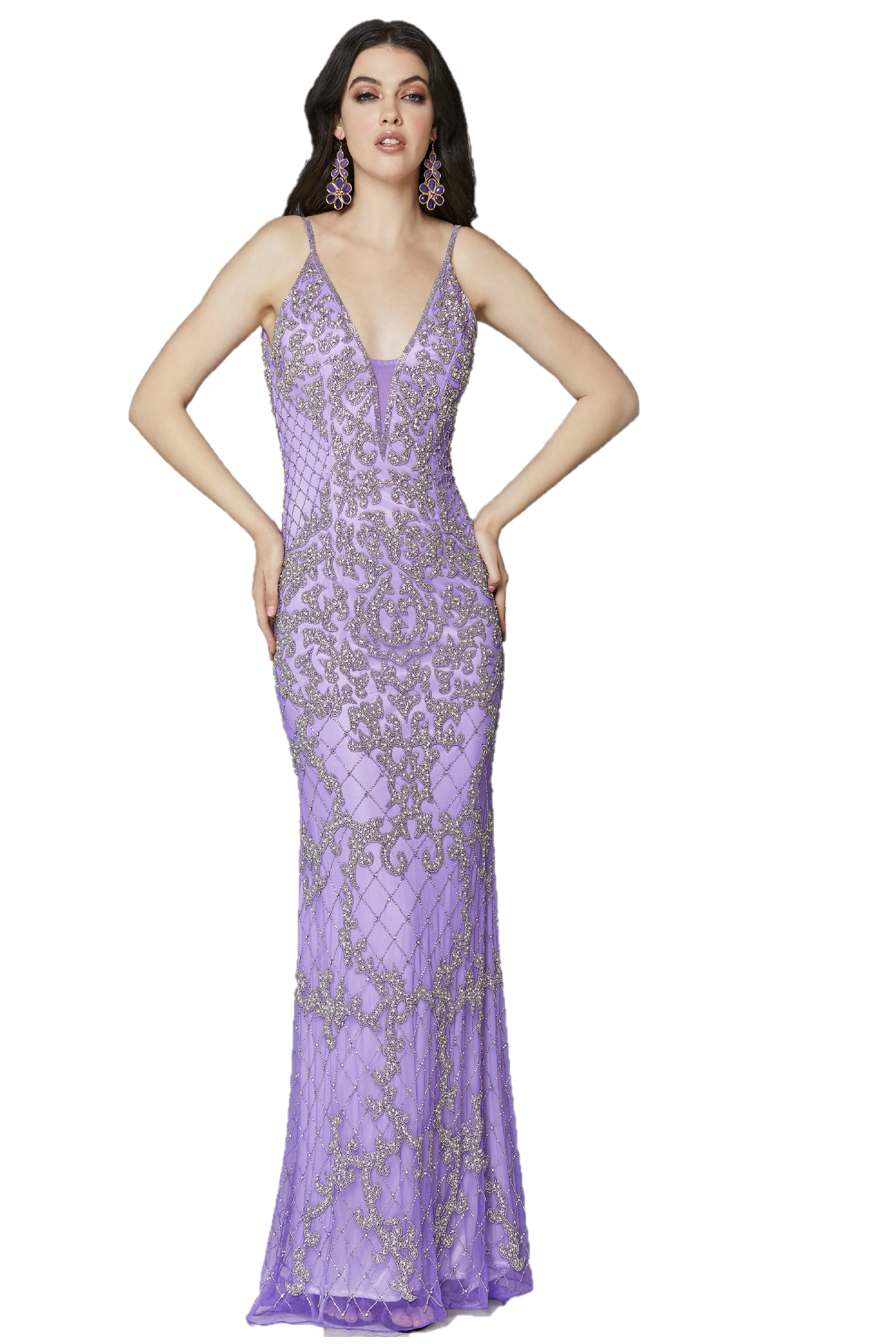 Primavera Couture 3433 is a 2020 Prom Dress, Pageant Gown, Wedding Dress & Formal Evening Wear gown. plunging neckline with mesh panel fully beaded pageant gown or evening dress. Fully Beaded & Embellished  Available colors: Black, Blush, Bottle Green, Ivory, Lilac, Platinum, Powder Blue, Yellow  Available sizes:  00,0,2,4,6,8,10,12,14,16,18