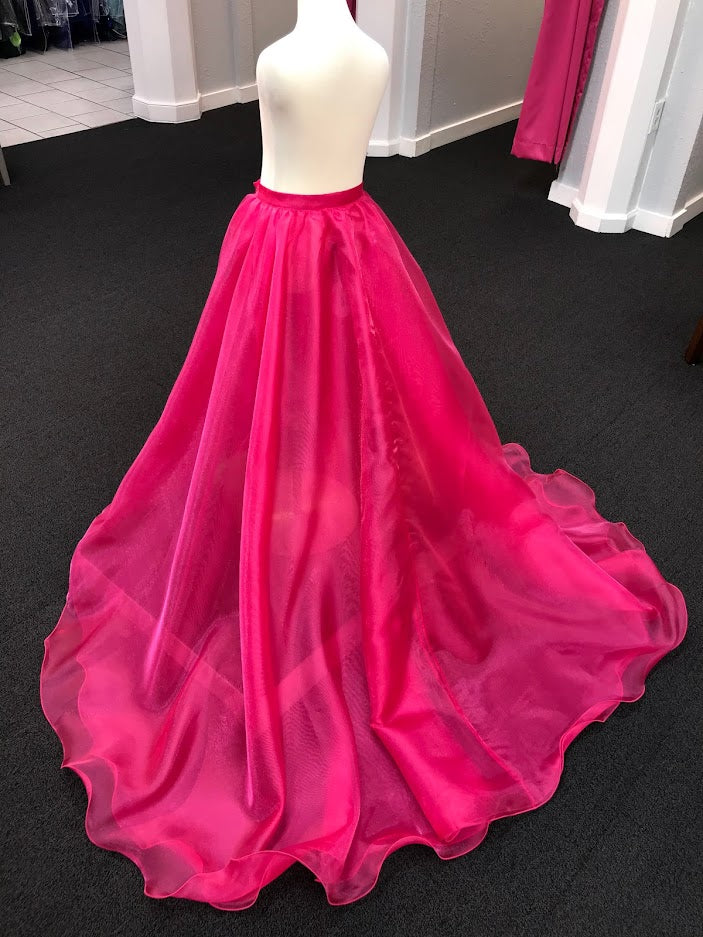 Marc Defang 5022 Kids Multi Layer Wire Hem Overskirt Pageant Fun Fashion Girls  Available Sizes: 0-14  Available Colors: Lilac, Royal Blue, Red, Fuchsia, White (Ask for additional colors may take 30 days)