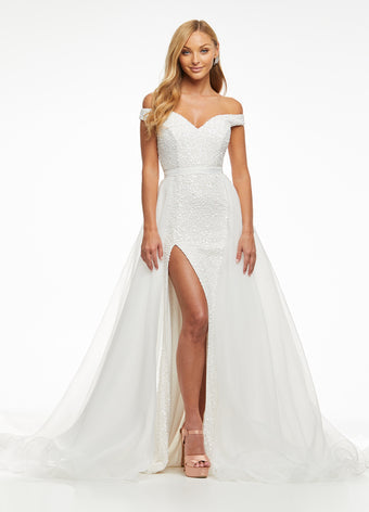 Ashley-Lauren1739-Ivory-Overskirt-Front-Layered-Organza-Wire-Hem-Long-Train