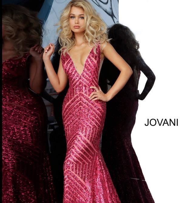 Jovani-59762-FUCHSIA-PROM-DRESS-SIDE-VIEW-PLUNGING-NECKLINE-MERMAID-LONG-TRAIN