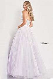 Jovani Kids K02229 This is a beautiful long tulle ballgown that has a straight neckline.  The top is fully embellished. This kids dress is great for tween or preteens for a pageant gown, spring formal or other formal events.